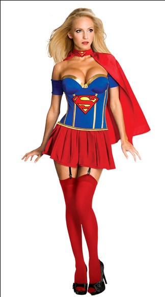 Supergirl Corset Costume